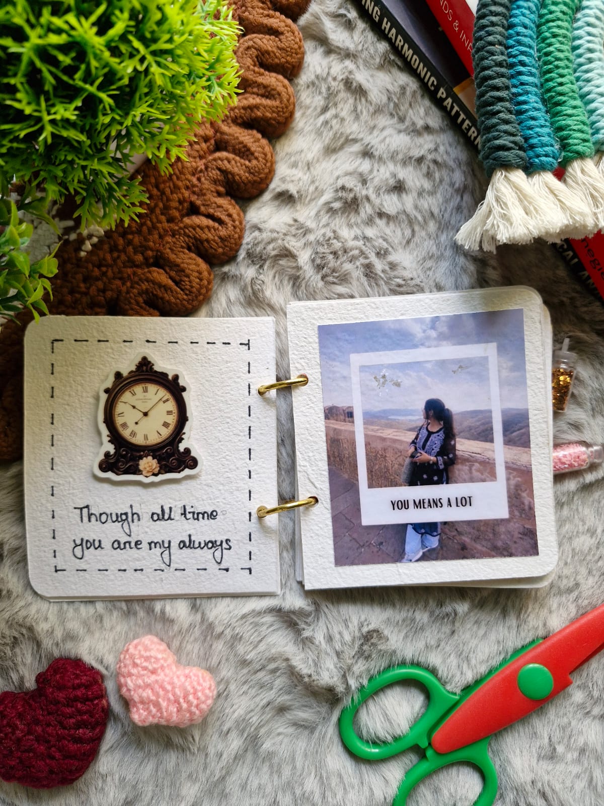 Personalized Mini Scrapbook