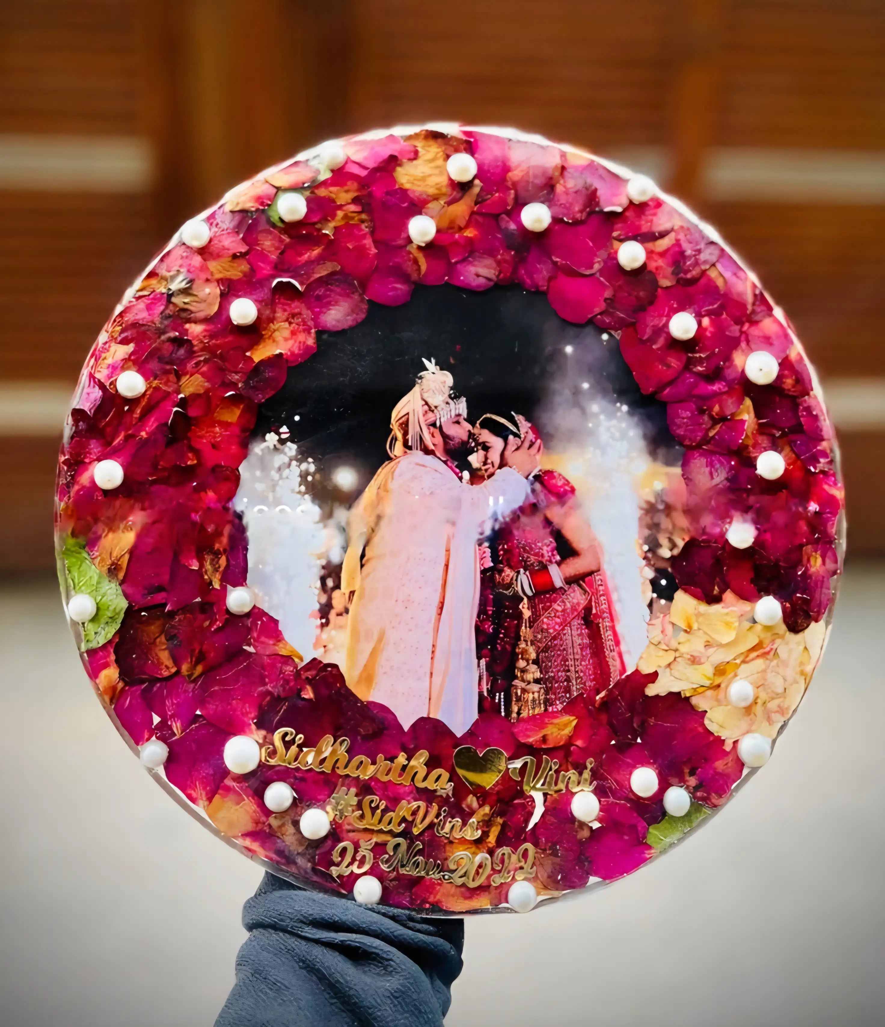 Round Varmala Preservation