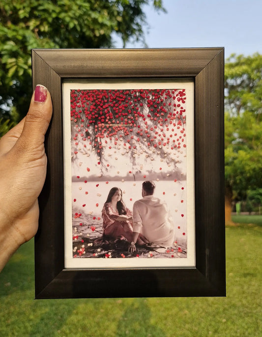 Many Flower Photo Embroidery Frame – Personalized Handmade
