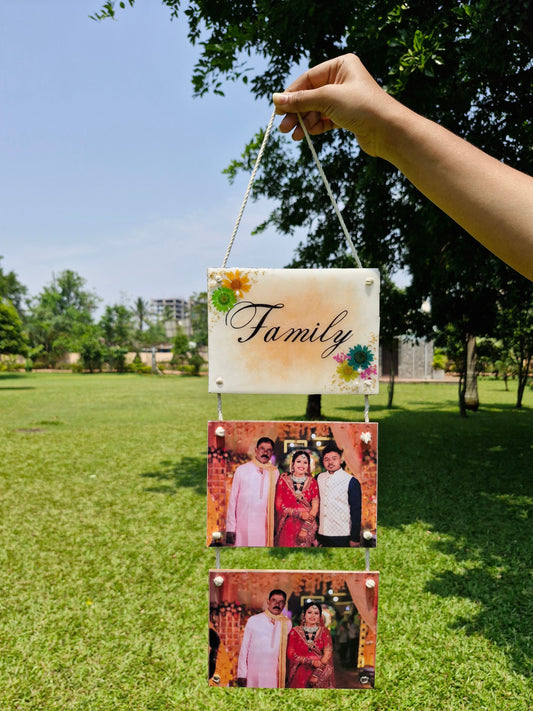 Personalized Hanging Photo Board