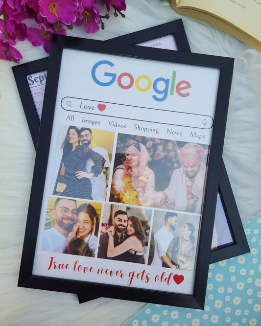 Personalized Google Search Photo Frame